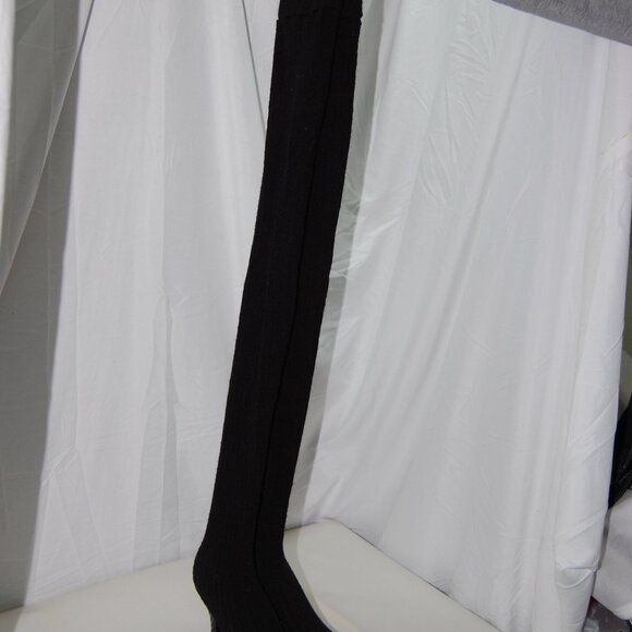 $1250❤️39/US8 DOLCE & GABBANA Stretch Socks Over knee Thigh High Heels Boots OTK - Picture 2 of 12